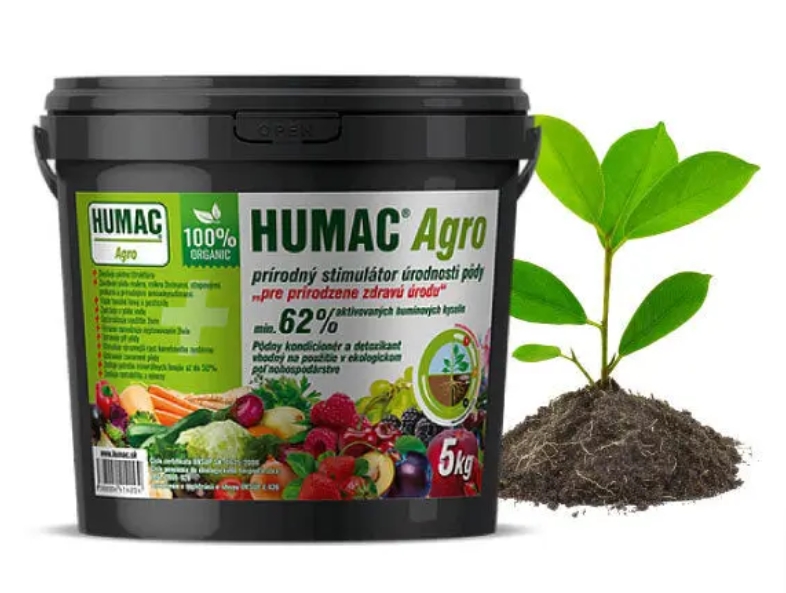 Prírodný stimulátor úrodnosti pôdy HUMAC® Agro 5kg1